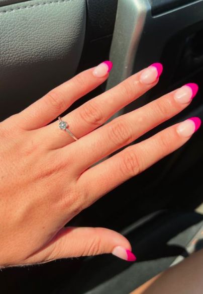 25 Stunning Pink French Tip Nail Designs To Recreate Next Pink French Tip Nail Designs, Nails Vibrant, Tip Nail Designs, Barbie Pink Nails, Pink French Tip, French Tip Nail Designs, Pink French, Get What You Want, Fall Nail