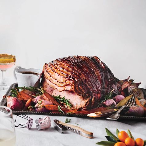 Easter Ham Glaze, Easter Dinner Ideas, Easter Dinner Menus, Healthy Easter Recipes, Ham Recipes Baked, Roasted Ham, Easter Ham, Healthy Easter, Holiday Ham