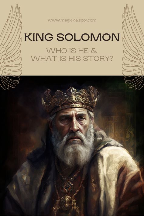 Discover the legend of King Solomon, one of the most famous figures in biblical history. This article delves into his fascinating story, from his rise to power and wisdom to his famous temple and controversial personal life. Explore the enduring legacy of this legendary king and uncover the secrets behind his timeless wisdom. King Solomon Wisdom, Solomon Bible, Book Of Solomon, Solomon Wisdom, King Solomon Seals, Mother Mary Pictures, King Pic, Biblical History, Mary Pictures