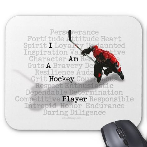 Hockey Design, Hockey Gifts, Hockey Player, Sport Hockey, Hockey Players, Mouse Pads, Custom Magnets, Funny Stickers, Custom Stickers