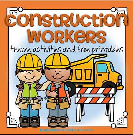 Kindergarten Construction, Construction Activities Preschool, Construction Theme Classroom, Construction Theme Preschool, Watermelon Activities, Fish Alphabet, Preschool Construction, Games For Preschool, Easter Worksheets