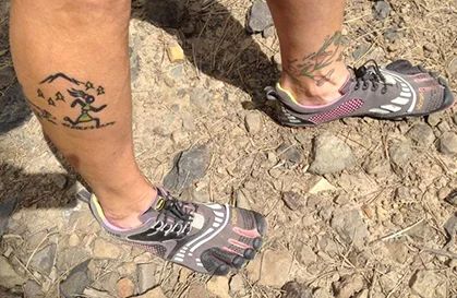 Photo Gallery: Trail Runner Tattoos - Trail Runner Magazine Trail Runner Tattoo, Trail Tattoo, Justin Walker, Runner Tattoo, Running Tattoo, Wonderland Trail, Background Story, Trail Runner, Ultra Running