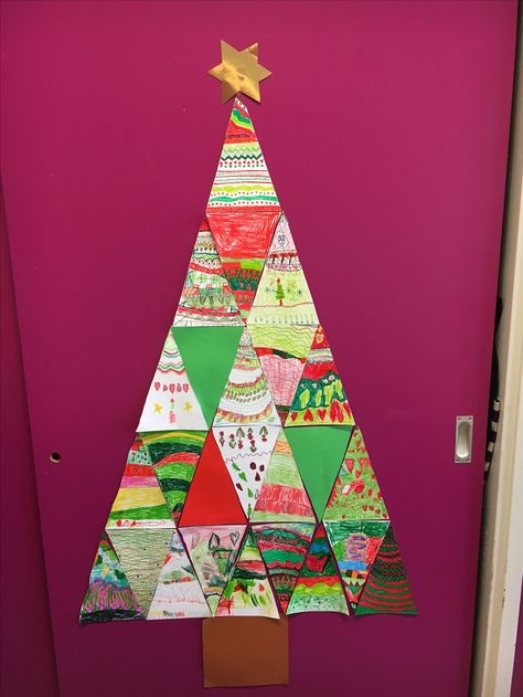 Christmas Classroom Door, Christmas Art Projects, Preschool Christmas Crafts, Christmas School, Elementary Art Projects, Preschool Christmas, Christmas Classroom, Holiday Art, Winter Crafts