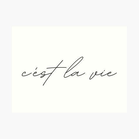 Ce Le Vie Tattoo, C’est La Vie Tattoo Small, C’est La Vie Tattoo Ideas, Cest Le Vie Tattoo, C’est Le Vie Tattoo, Womens Minimalist Tattoos, Vest La Vie Tattoo, Cest La Vie Tattoo Ribs, Cest La Vie Tattoo Fonts