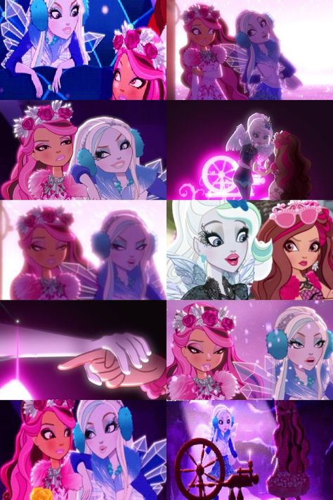 Briarbelle (Briar Beauty & Faybelle Thorn - Ever After High) Briar Beauty And Faybelle Thorn, Ever After High Faybelle X Briar, Faybelle Thorn Fanart, Faybelle Thorn X Briar Beauty, Ever After High Fanart Ships, Ever After High Ships, Eah Ships, Ever After High Briar Beauty, Faybelle Thorn