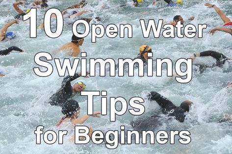 If it's your first time or your 50th time, these 10 tips for open water swimming will help you be comfortable, stay safe and have a fun time at your next open water race or triathlon. Free Style Swimming, Freestyle Swimming Tips, Sprint Triathlon Training, Learn Swimming, Bike Workouts, Freestyle Swimming, Sprint Triathlon, Triathlon Swimming, Gear Bicycle