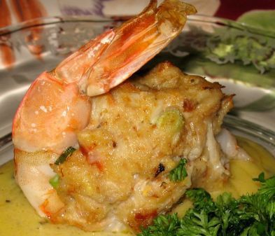 Crabmeat Stuffed Shrimp                                                       … Crab Stuffed Shrimp Rangoon, Food With Shrimp, Baked Stuffed Shrimp, Stuffed Shrimp, Crab Stuffed, Crab Stuffed Shrimp, Tandoori Masala, Crab Recipes, Easy Shrimp