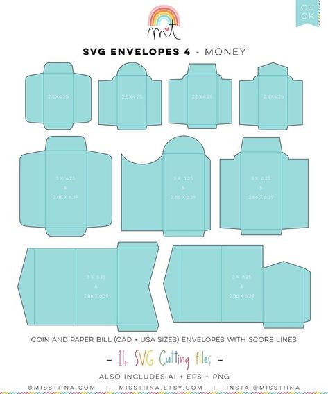 Money Holders Card, Envelope Templates, Money Bill, Slimline Cards, Bill Holder, Silhouette Curio, Money Holder, Money Holders, Money Envelopes