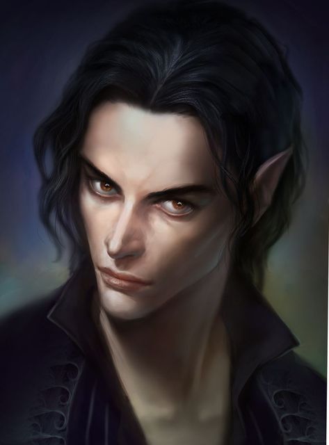 half-elf male Painted Characters, Male Elf, Elf Art, Wood Elf, Fantasy Portraits, Dark Elf, Fantasy Male, Wow Art, High Fantasy