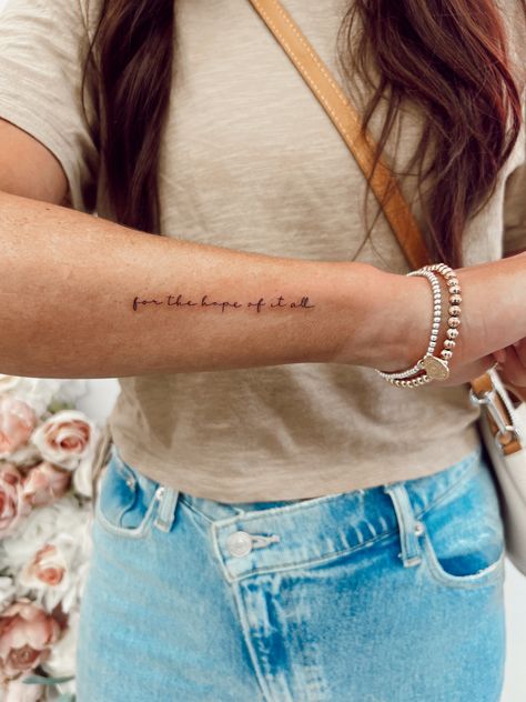 Still I Raise Tattoos, Taylor Swift Collarbone Tattoo, Take The Moment And Taste It Tattoo, Small Taylor Swift Lyric Tattoos, Tattoo Ideas Female Sayings, Small Tattoos On Forearm For Women, Taylor Swift Lover Tattoo Ideas, Behind The Elbow Tattoo Women, T Swift Tattoo