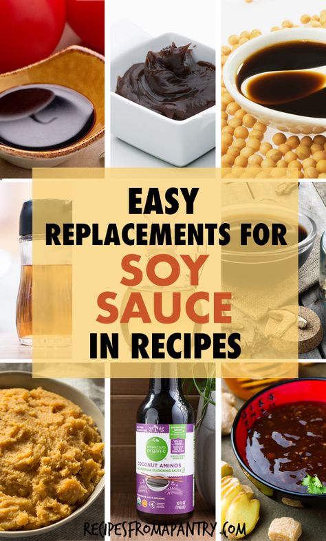 Substitute For Soy Sauce, Soy Free Soy Sauce, Homemade Soy Sauce, Staple Meals, Substitute Ideas, Soy Sauce Substitute, Soy Sauce Marinade, Staple Recipes, Soy Sauce Alternative