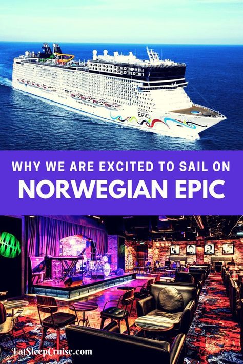 Why We Are Excited to Sail on Norwegian Epic | EatSleepCruise.com Ncl Epic, Norwegian Epic, Ncl Cruise, European Cruise, Hawaiian Cruises, Zen Life, Summer Vacation Destinations, Girl Trip, Bahamas Vacation