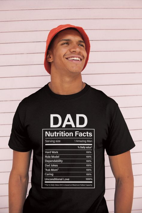 Excited to share the latest addition to my #etsy shop: Dad Nutrition Facts T Shirt, Father’s Day T-Shirt, Gift For Fathers Day, Funny Fathers Day Shirt, Dad Jokes Shirt, Dad Gift Ideas, Daddy Tee  #fathersday #shortsleeve #crew #bestdadshirt #fathersdayshirt #fathersdaygift #happyfathersday #dadshirt #giftsfordad Fathers Day Funny, Dad Gift Ideas, Gift For Fathers Day, Papa T Shirt, Dad Shirts, Father's Day T Shirts, Funny Fathers Day, Fathers Day Shirts, Dad Jokes