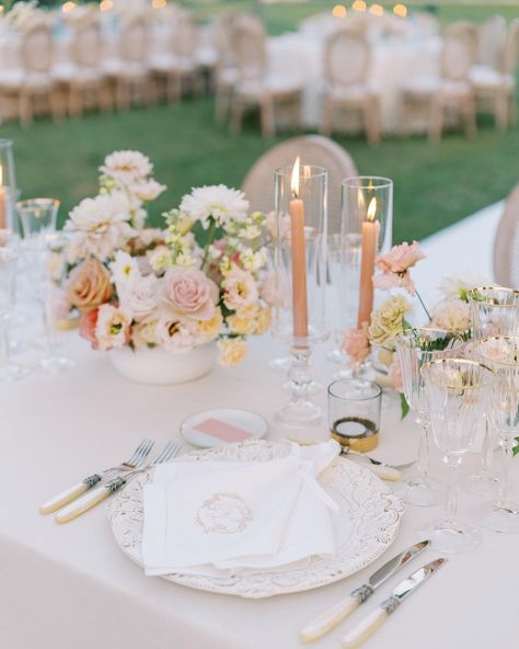 Neutral Wedding Decor, Monique Lhuillier Wedding, Chateau Wedding, Event Planning Company, Luxury Destination Wedding, Romantic Design, Martha Stewart Weddings, Wedding Table Settings, Wedding Event Planning