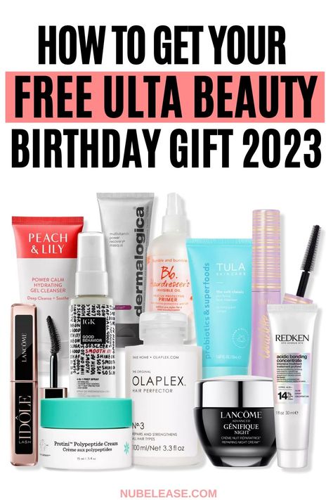 How to get your free Ulta Beauty Birthday Gift 2023 Free Beauty Samples Mail, Birthday Gift List, Free On Your Birthday, Free Sample Boxes, Free Birthday Gifts, Sephora Gift Card, Free Beauty Samples, Gifts 2023, Free Makeup Samples