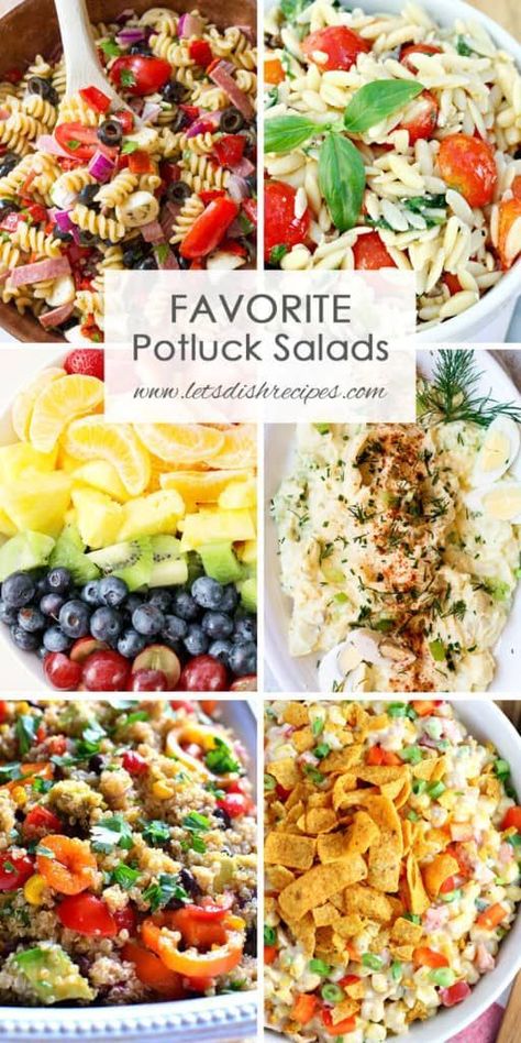 Potluck Salads, Recipes Potluck, Summer Potluck Recipes, Healthy Potluck, Easy Potluck Recipes, Potluck Salad, Easy Potluck, Potluck Side Dishes, Summer Potluck