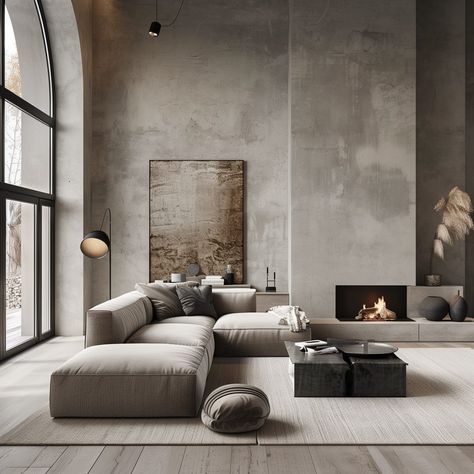 modern_minimalist_living_room 13 Street Style Living Room, Style Living Room Ideas, Minimalism Room, Minimalist Living Room Ideas, Organic Living Room, Living Colors, Luxe Living Room, Minimal Living, Modern Minimalist Living Room