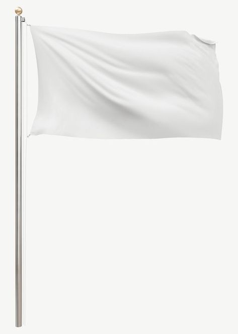 Waving white flag mockup psd | premium image by rawpixel.com / Tong White Flag Surrender, Flag Mockup, Discord Channels, White Flag, Blank Space, Mockup Psd, Art Logo, Creative Studio, Mockup