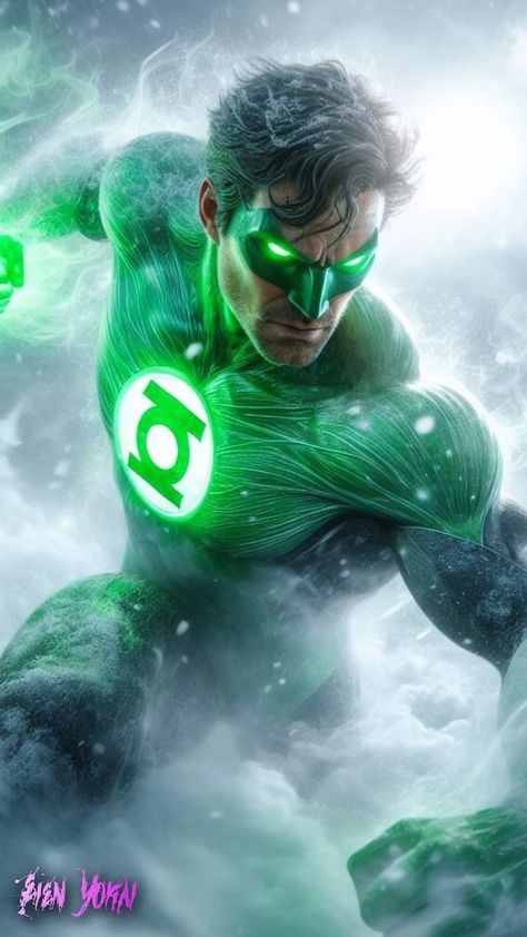 Green Lantern Costume, Lantern Costume, Green Lantern Movie, Guy Gardner, Dc Wallpaper, Dc City, Green Lantern Hal Jordan, Hal Jordan, John Stewart