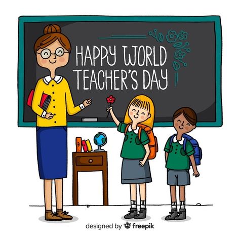 Teachers Day Background, Teachers Day Drawing, Teachers Day Celebration, Teachers Day Greetings, World Teacher Day, World Teachers, Male Teacher, Female Teacher, Day Background