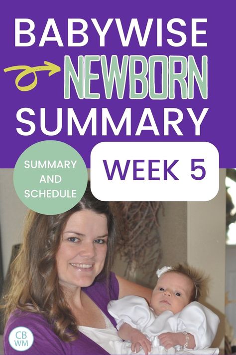 Newborn schedule for baby’s fifth week. Baby newborn schedule and routine for the first week of life. 4-5 week old newborn routine. Talking about postpartum life for mom and also how to do newborn naps, newborn schedules, and newborn routines. 5 Week Old Baby Schedule, Newborn Routines, Newborn Routine, Babywise Schedule, Potty Training Help, Baby Wise, Baby Whisperer, Newborn Schedule, Baby Routine