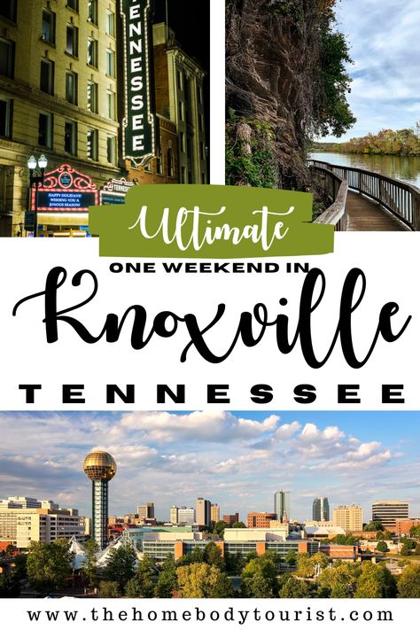 The ULTIMATE one weekend in Knoxville, TN. How to spend 3 days in this southeast city! The perfect 3-day Knoxville itinerary for first-timers! Day In Nashville, Wedding Friends, 3 Days Trip, Grow Old With Me, Tennessee Travel, Popular Travel Destinations, Tennessee Vacation, Vacation Usa, One Day Trip