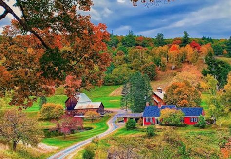 Sleepy Hollow Farm In Vermont Is A Classic Fall Tradition Vermont In The Fall Road Trips, Sleepy Hollow Vermont, Autumn In Vermont, Vermont Fall Foliage, Fall Foliage Vermont, Sleepy Hollow Farm Vermont, Sleepy Hallow Farm Vermont, Vermont Farms, John Deere Tractors Farms