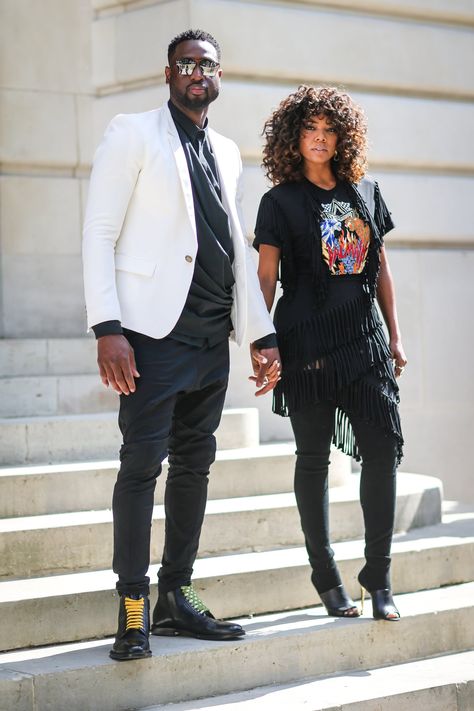 Independence Day Diy, Couples Fashion, Urban Apparel, Dwyane Wade, Gabrielle Union, Black Love Couples, Stylish Couple, The Jacksons, Black Women Fashion