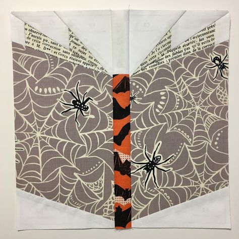 October 31, 2017 Halloween Paper Pieced Quilt Patterns Free, Paper Pieced Book Block, Nerd Quilt, Halloween Quilt Pillow Patterns, Book Nerd Quilt, Halloween Quilt Blocks Quilting Books Patterns And Notions, Bookcase Quilts, Too Cute To Spook Quilt, Book Quilts