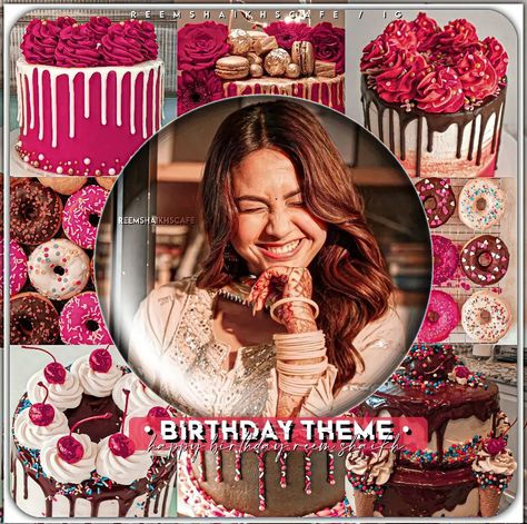 Brithday Idol Edit Photo, Akshita Mudgal, Happy Birthday Bff, Birthday Bff, Srinidhi Shetty, Marsha And The Bear, Birthday Edit, Theme Divider, Happy Birthday Theme