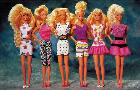 90s Barbies, Barbie Journal, Barbie Restoration, Barbie Poster, Barbie Booklet, 90s Barbie, Barbie 1990, Barbie 80s, Barbie 90s