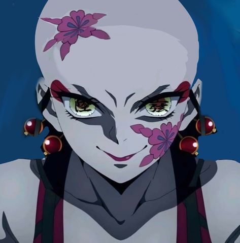 Bald Kny Characters, Cursed Demon Slayer Pics, Bald Demon Slayer, Bald Demon Slayer Characters, Demon Slayer Funny Pfp, Bald Mitsuri, Demon Slayer Cursed Pictures, Bald Douma, Demon Slayer Mcdonalds Pfp