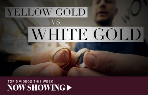 Take a few moments to enjoy Jeweller's Friday Flicks video selection including updates on current affairs and insights into our jewellery trade. This week, learn the biggest differences between yellow and white gold, discover apatite's secrets, and find out how oysters grow beautiful pearls. Royal Crowns, Gold Top, Current Affairs, White Gold, Yellow Gold, Yellow, Gold, White