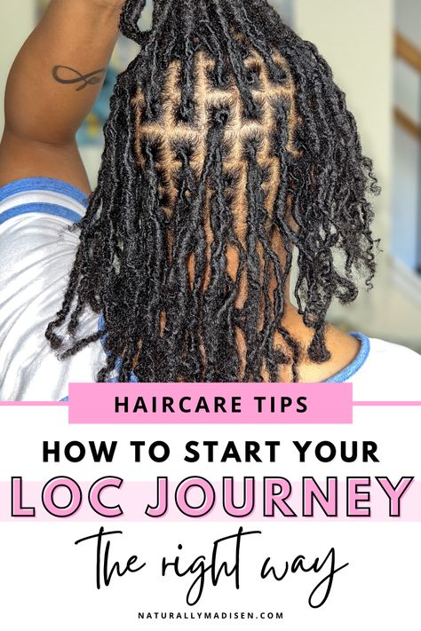 Have you thought about starting your Loc journey? In this post, find 5 things you should know before starting your Locs and how to properly maintain them. How To Do Your Own Locs, How To Start Locs On Natural Hair, Loc Journey Before And After, Locs Maintenance, Starting Locs, Dreadlocks Hair Care, Loc Maintenance, Bohemian Locs, Important Things To Know