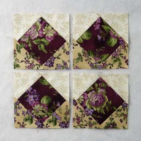 Easy Hidden Star Quilt Block Tutorial – fabric-406 12” Quilt Block Patterns, Quilt Blocks Patterns, Exploding Star, Rag Bag, Batik Ideas, Patchwork Quilting Designs, Quilt Tips, Block Quilts, Quilting Blocks