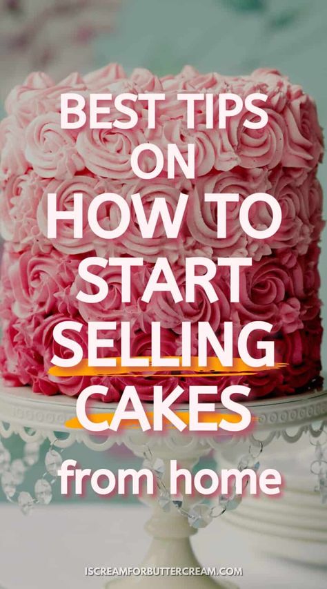 Cake Business Names, Selling Baked Goods, Cake Pricing Chart, Bakery Business Plan, Cottage Food, Home Bakery Business, Basic Cake, Cookie Business, Cake Pricing