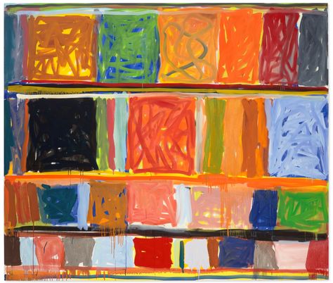 STANLEY WHITNEY (B. 1946) Untitled signed and dated 'Stanley Whitney 1999' (on the reverse) oil on linen Stanley Whitney, Lisson Gallery, Colour Field, Abstract Painting, Abstract Art, Arts And Crafts, Abstract Artwork, Paint, Art