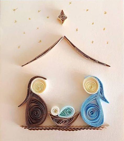 Quilled Seascape, Christmas Quilling Patterns, Diy Quilling Christmas, Quilling Patterns Tutorials, Diy Quilling Crafts, Quilling Flower Designs, Quilling Pattern, Paper Quilling For Beginners, Paper Quilling Cards