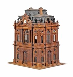 MID-20TH CENTURY Mid 20th Century Furniture, Miniature Buildings, Architectural Diagrams, San Marco Venice, Steampunk City, Dantes Inferno, Victorian Buildings, Architectural Model, Medieval Houses