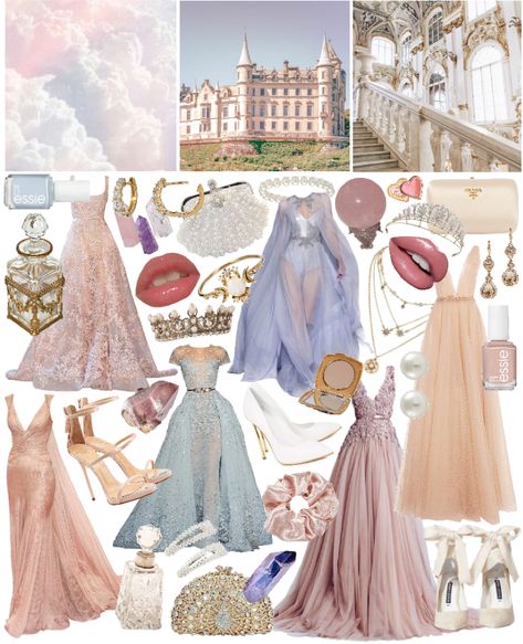 Acotar Court Outfits, Fae Dress Aesthetic, Dawn Court Aesthetic Dress, Dawn Court Acotar Aesthetic, Dawn Court Fashion, Dawn Court Dress, Court Outfit Ideas, Acotar Dresses, Dawn Court Aesthetic