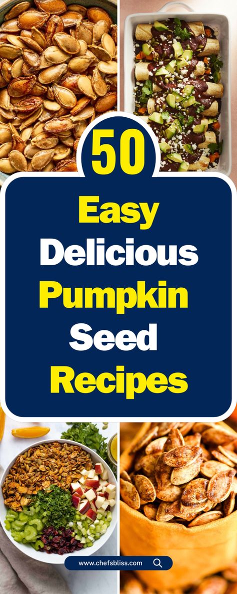 50+ Delicious Pumpkin Seed Recipes to Satisfy Every Craving! – ChefsBliss Candied Pumpkin Seeds, Best Pumpkin Seed Recipe, Flavored Pumpkin Seeds, Pumpkin Seed Recipes Roasted, Pumpkin Seed Recipe, Spicy Roasted Pumpkin Seeds, Perfect Pumpkin Seeds, Spicy Pumpkin Seeds, Pumpkin Seeds Recipe