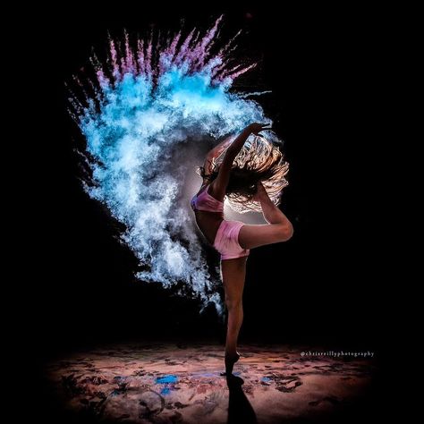 Gymnastics Chalk, Chalk Photography, Chalk Photos, Holi Powder, Strap Crop Top, Dance Steps, Dance Photos, Amazing Ideas, Your Amazing