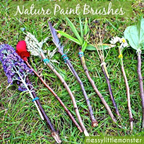 Forest School Activities, Fun Outdoor Activities, Outdoor Crafts, Outdoor Activities For Kids, Easy Activities, Forest School, Spring Activities, Nature Art Painting, Nature Activities