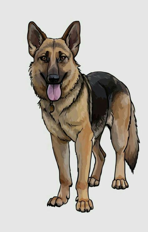 German Shepherd Tattoo, German Shepherd Art, Animal Drawings Sketches, Dog Clipart, Dog Sketch, Texture Graphic Design, Pets Drawing, Pretty Dogs, German Shepherd Dog