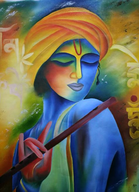 Kalabhumi Art Work, painting Gallery, Art Gallery Krishna Painting Abstract Canvases, Indian Art Paintings Galleries, Modern Indian Art Paintings, Painting Of Krishna, Portrait Rangoli, Records Holder, Art Work Painting, Phad Painting, Modern Indian Art