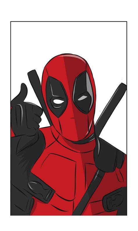 Deadpool Painting, Deadpool Illustration, Dvd Art, Deadpool Art, Pancake Art, Dead Pool, Edit Ideas, Marvel Comics Wallpaper, Marvel Deadpool