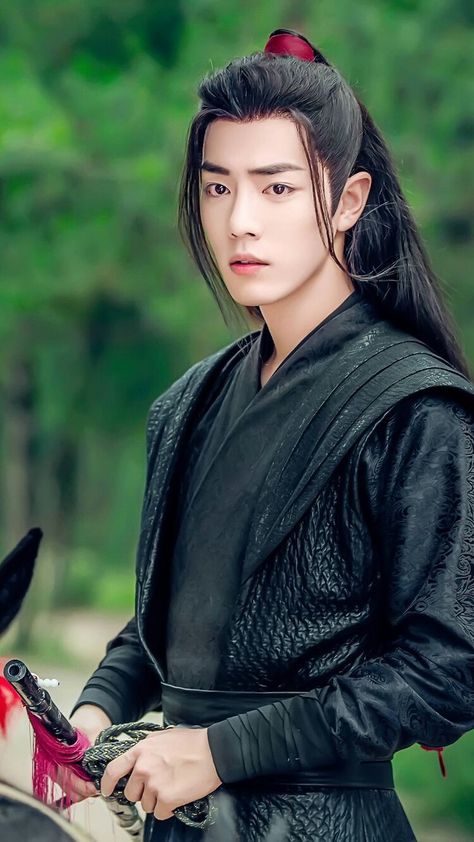 Chinese Hairstyle, The Untamed, The Grandmaster, Traditional Fashion, Chinese Boy, 인물 사진, Long Hair Styles Men, Asian Actors, Mens Hairstyles