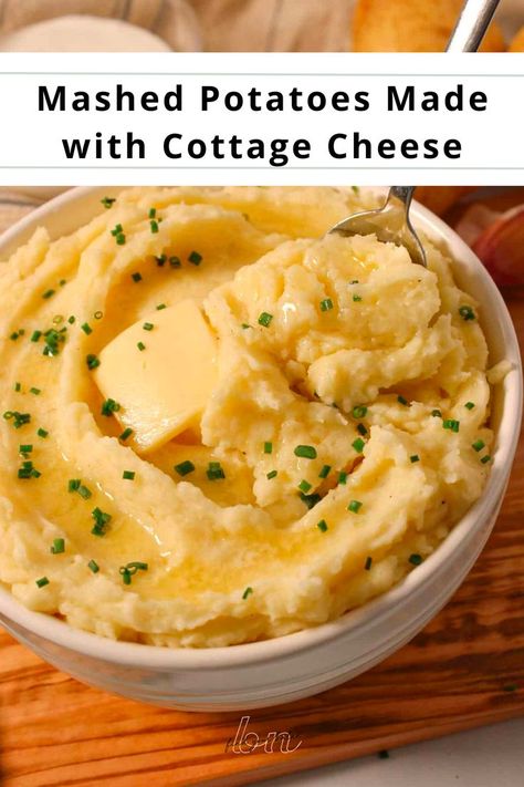 For a healthy twist on classic potato sides for steak, consider making mashed potatoes with cottage cheese, creating a high-protein side dish that's both nutritious and delicious. Sides For Steak, Healthy Mashed Potatoes, Steak Sides, Liquid Meals, Cheese Mashed Potatoes, Parmesan Cheese Potatoes, Healthy Potatoes, Making Mashed Potatoes, Mashed Potato Recipes