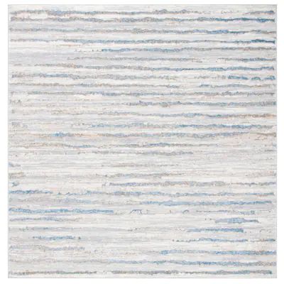 Cozy Coastal Bedroom, House Rugs, Ocean Horizon, Coastal Rugs, Blue Grey Rug, Square Area Rugs, Coastal Living Room, Modern Contemporary Style, Ivory Area Rug