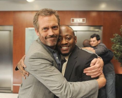 Still of Omar Epps and Hugh Laurie in House M.D.  I am going to miss this :) House And Wilson, Tv Show House, Omar Epps, Everybody Lies, House Cast, Robert Sean Leonard, Gregory House, House Star, Hugh Laurie